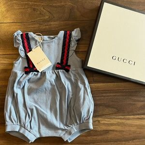 Authentic Gucci Baby 3-6 months